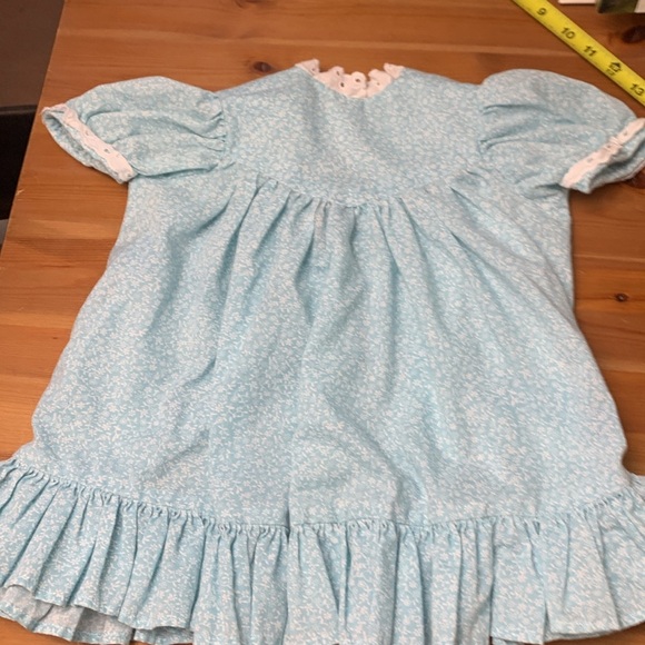 Vintage toddler girls  dress with apron - Picture 5 of 6